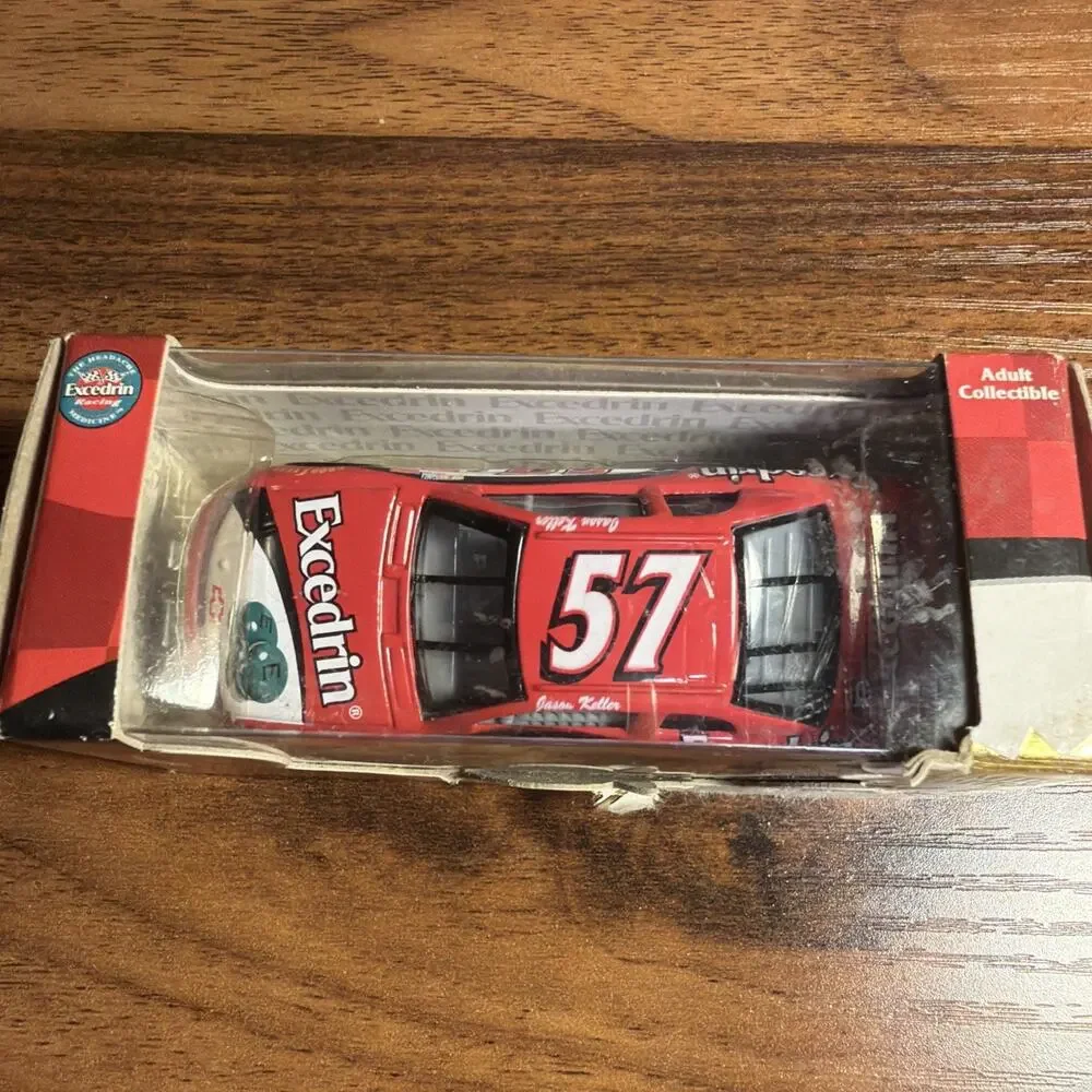 Vintage nascar Racing Champions Excedrin #57 Jason Keller Car Brand New